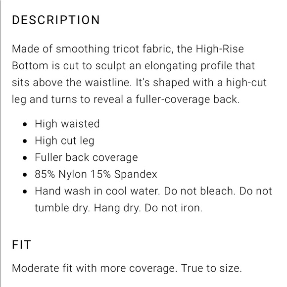 We Wore What Lilac Swim Bottom - Picture 5 of 5